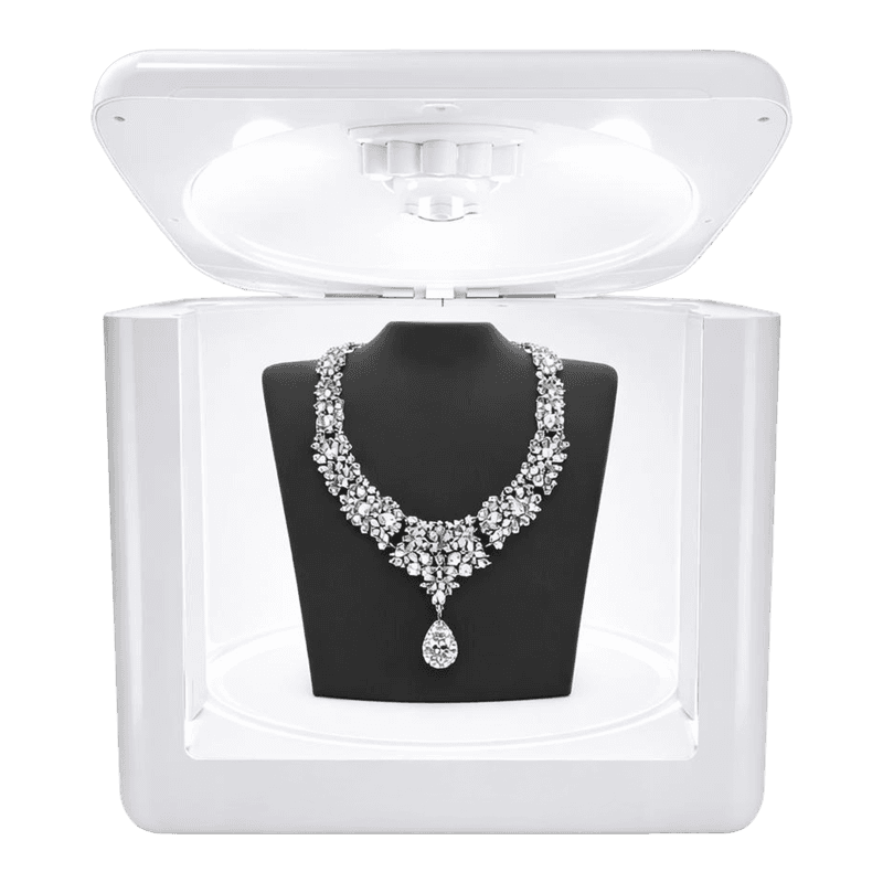 GemLightbox Max GemLightbox Max — large-format jewelry photography device